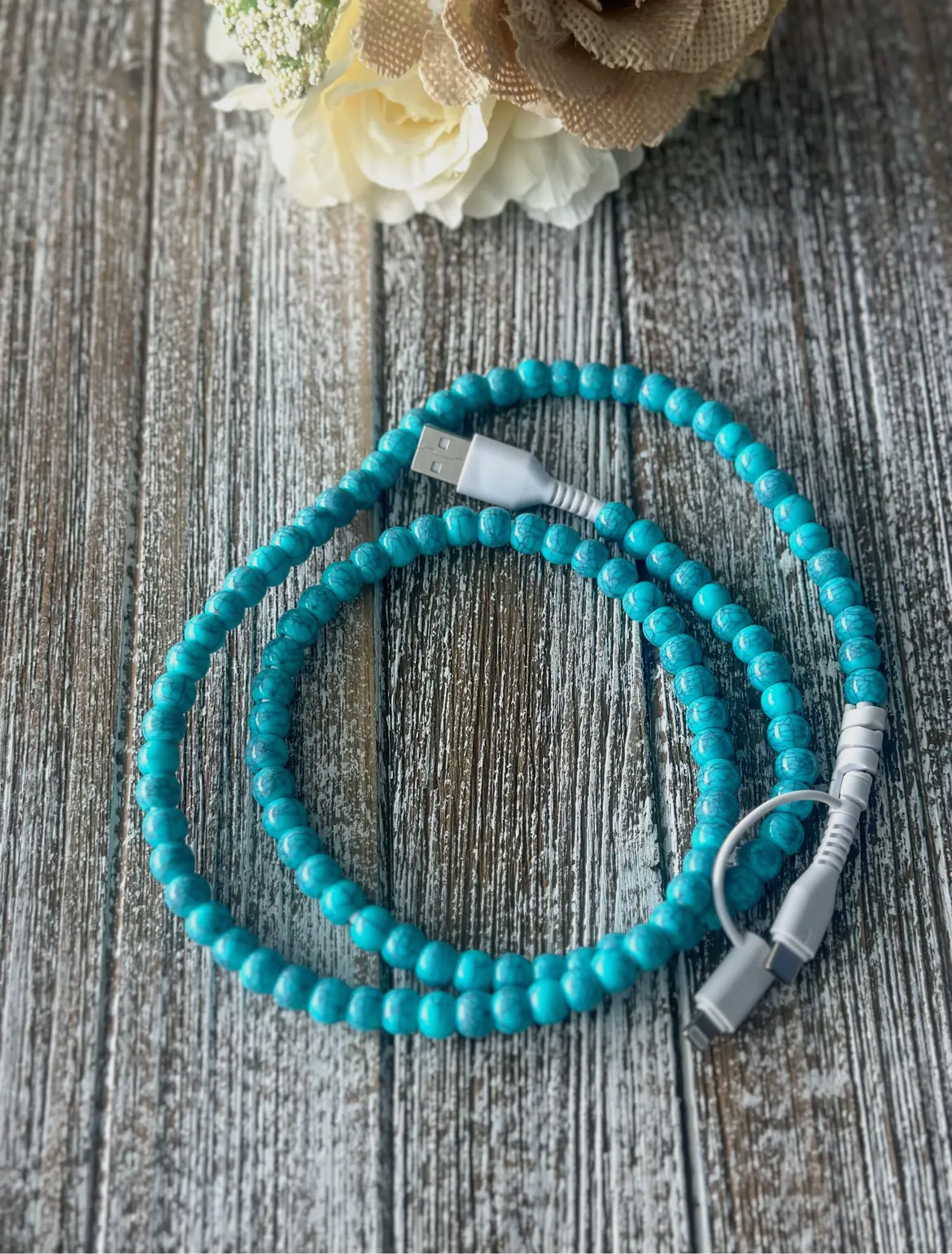 Candy 2 in one I phone chargers (variety of colors)